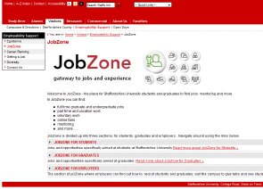 JobZone website